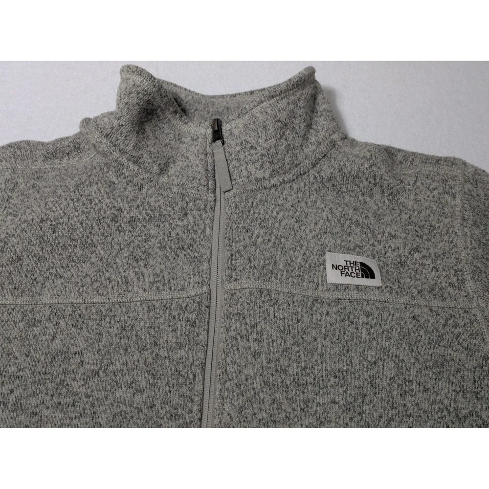 The North Face Pullover Men's Sz Med Gordon Lyons 1/4 Zip‎ Sweater Top Brown